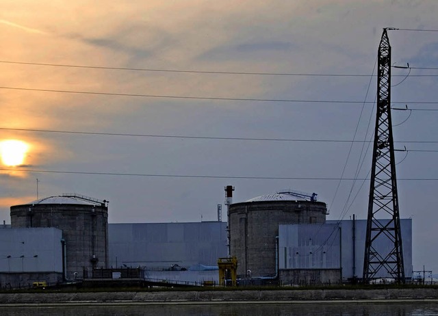Das Atomkraftwerk Fessenheim   | Foto: AFP