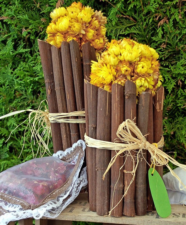 Schnes offeriert der Naturparkmarkt.   | Foto: old