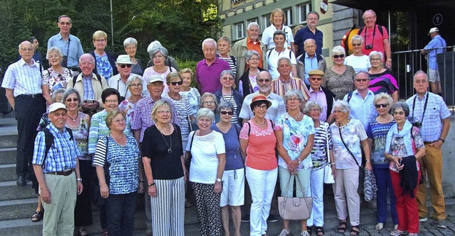 <BZ-FotoAnlauf>Auf Stdtetour </BZ-Fot...e Schweizer Hauptstadt Bern das Ziel.   | Foto: Kohler