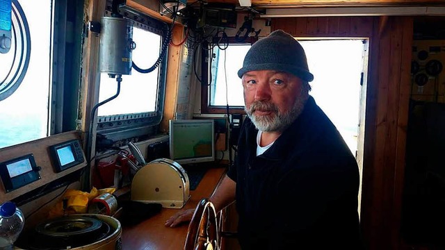 Skipper Hans war fr zwei Wochen bei e...chiffbrchige vor der Libyschen Kste.  | Foto: Privat