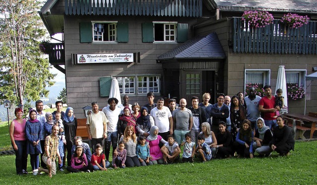 Engagierte von Naturfreunden Freiburg ...tung im Naturfreundehaus in Breitnau.   | Foto: privat