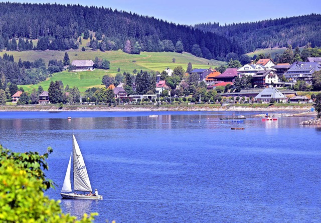 Der Schluchsee zhlt zu den beliebtesten Badeseen in Deutschland.   | Foto: Wolfgang Scheu