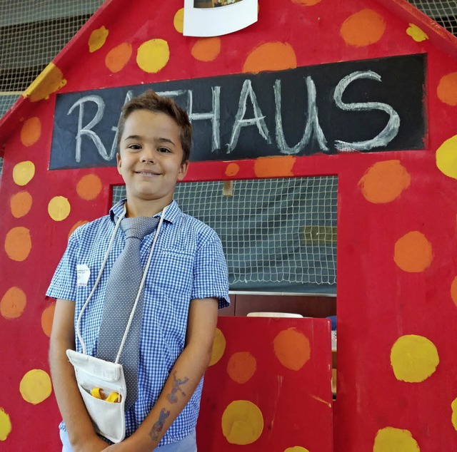 Der zweite Mann im Rathaus der Kinders...h zum stellvertretenden Brgermeister.  | Foto: Jonathan Boese