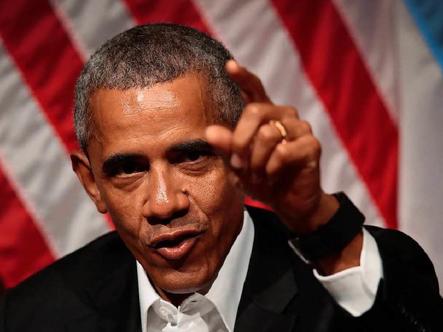 Barack Obama ergriff Partei fr die &#8222;Dreamer&#8220;.  | Foto: AFP