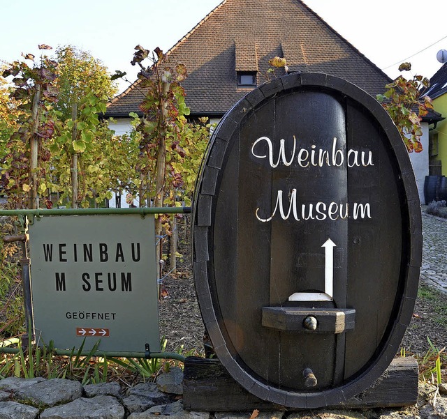 Das Angebot im Kaisersthler Weinbaumu...in Achkarren soll attraktiver werden.   | Foto: Archiv: Gerold Zink