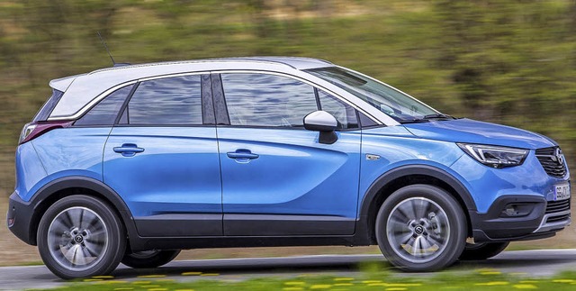 Fr den Grostadtdschungel (von oben): VW T-Roc, Hyundai Kona, Opel Crossland X   | Foto: werksfotos