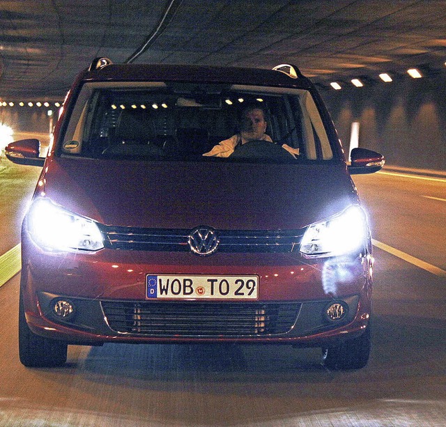 Im Tunnel immer umsichtig  und mit Licht fahren.   | Foto: GP