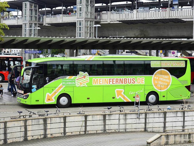 Flixbus fhrt ab Sommer 2018 von Todtn..., Freiburg und Frankfurt nach Berlin.   | Foto: Ingo Schneider