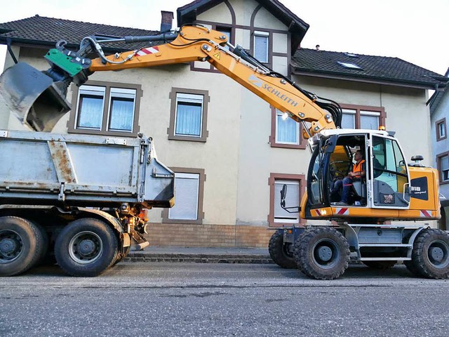 An der B34 in Bad Sckingen wird gebaut.  | Foto: David Rutschmann