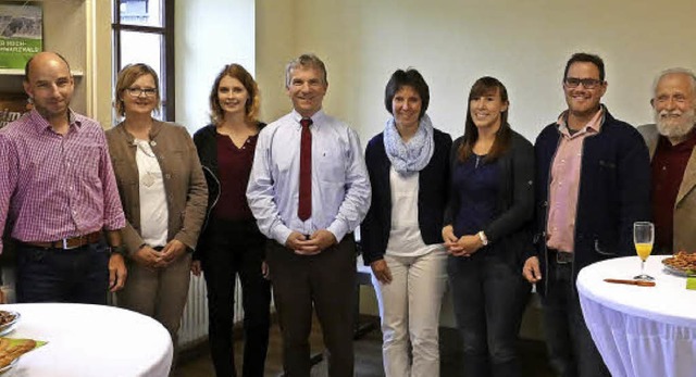 Sie freuen sich ber ihr neues, groz...gestellten   im Rathaus in Rtenbach.   | Foto: Martin Wunderle