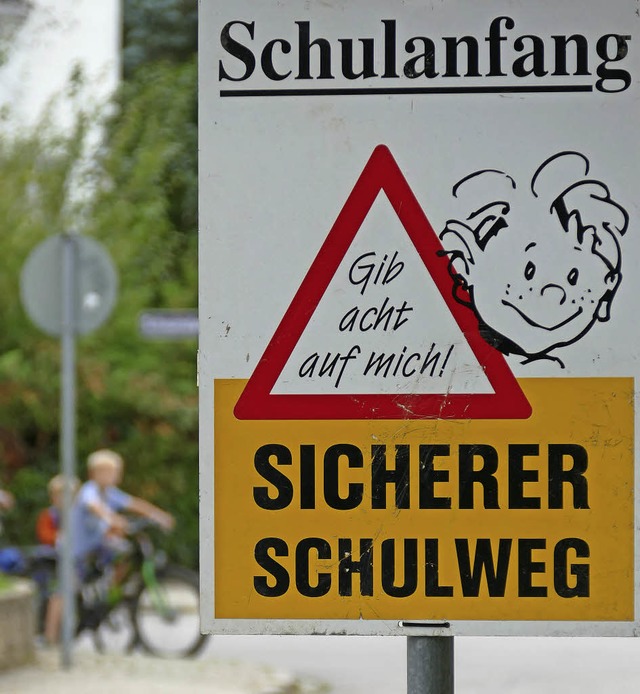 Achtung Schulstart  | Foto: Hans-Peter Mller