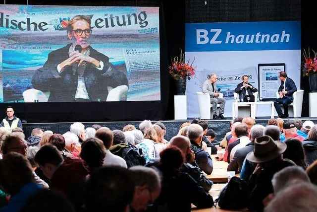 Fotos: Der BZ-Wahltag mit Spitzenkandidaten der Parteien