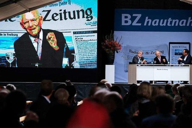 Spitzenpolitiker zu Gast in Freiburg: So war der BZ-Wahltag