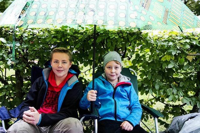 Der Kindertag in Waldkirch war auch bei wechselhaftem Wetter ein 