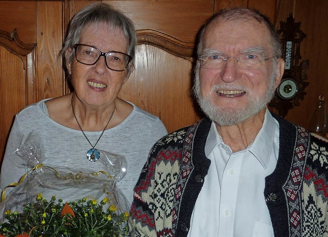 50 Jahre verheiratet: Gisela und Ortwin Vollmer.  | Foto: Karlernst Lauffer