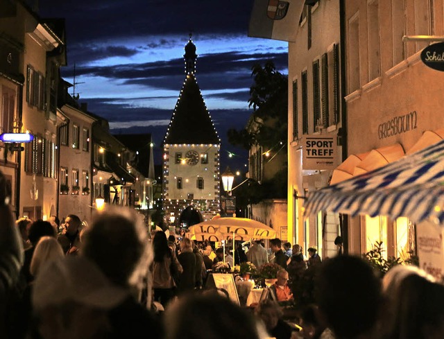 Stimmungsvolle Lichternacht in Endingen  | Foto: Hans-Peter Ziesmer