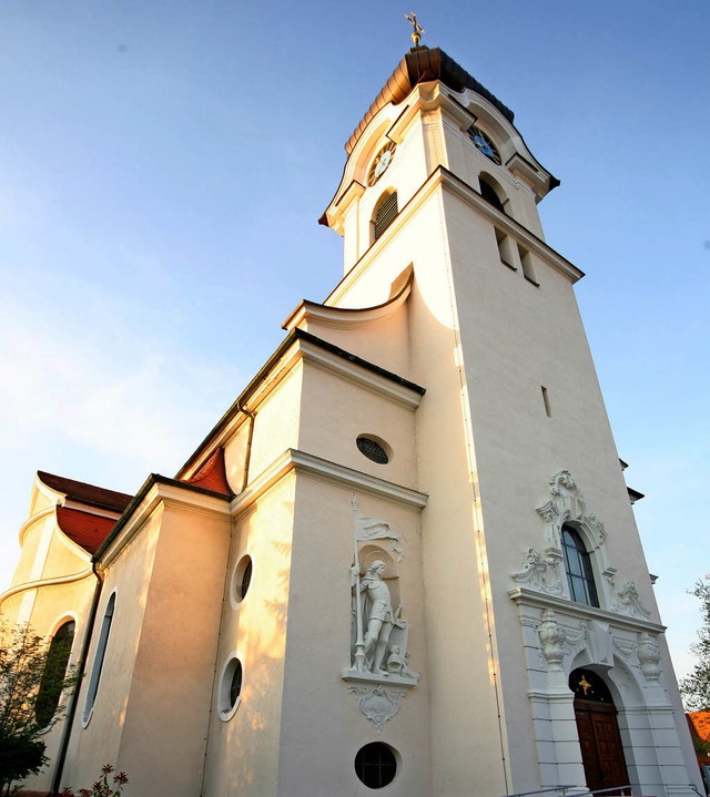 Die Sankt Laurentius Kirche in Friesenheim.   | Foto: B. Bernhardt/F. Lieschke