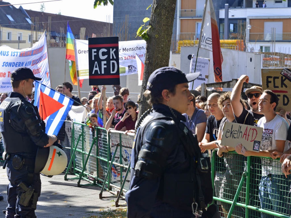Anti-AfD-Demo in Zhringen  | Foto: Michael Bamberger