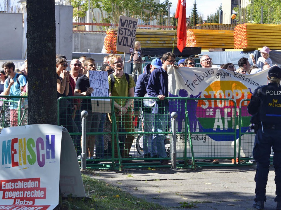 Anti-AfD-Demo in Zhringen  | Foto: Michael Bamberger