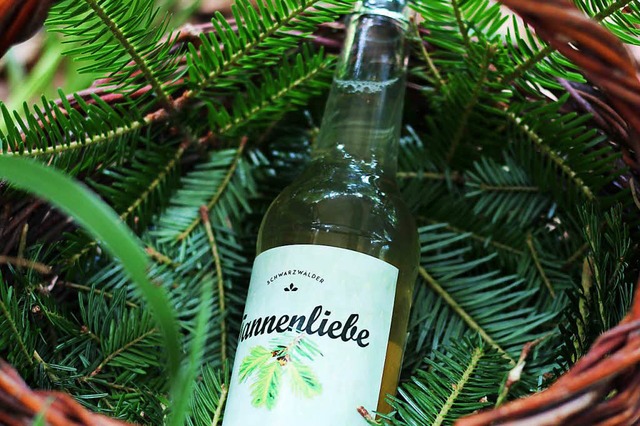 Die Limonade &#8222;Tannenliebe&#8220; aus Freiburg.  | Foto: Tannenliebe