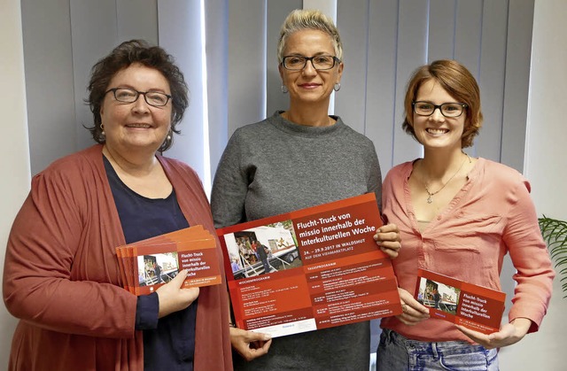 Die Organisatorinnen (von links): Anne... Tanja Zieringer vom Diakonischen Werk  | Foto: Rutschmann