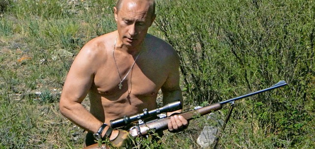Wenn es Russlands Prsidenten Putin in... zieht, hat er keinen langen Weg mehr.  | Foto: dpa