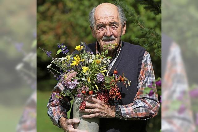 Ein Strau Wiesenblumen