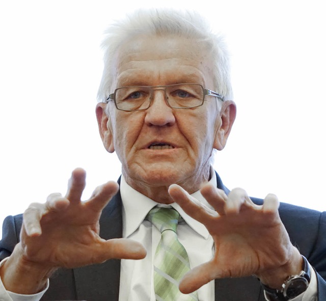 Winfried Kretschmann   | Foto: wolfgang Grabherr