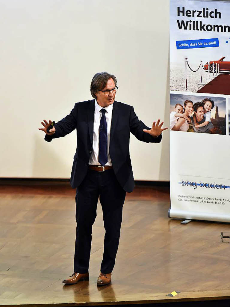 Vortrag von Jens Weidner beim BZ-Wissensforum