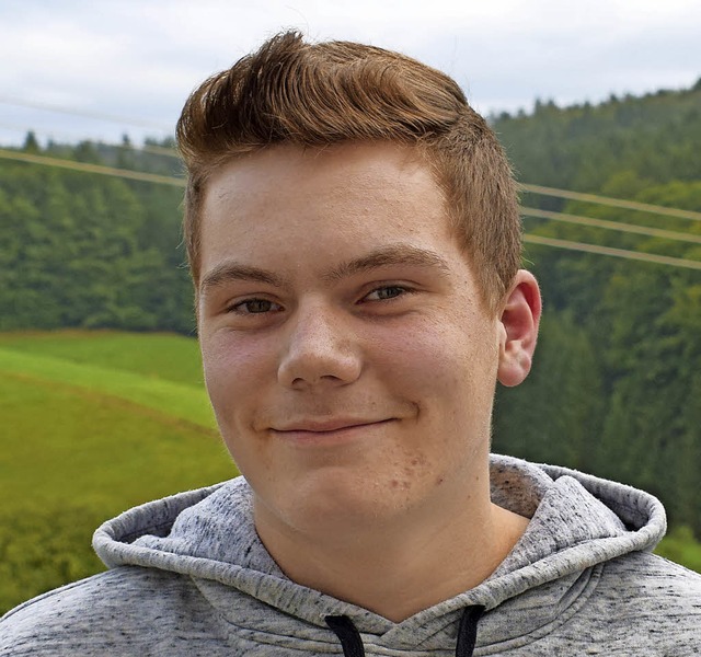 Daniel Weber (18)  hat die Ausbildung ...leger als Landessieger abgeschlossen.   | Foto: Allgeier