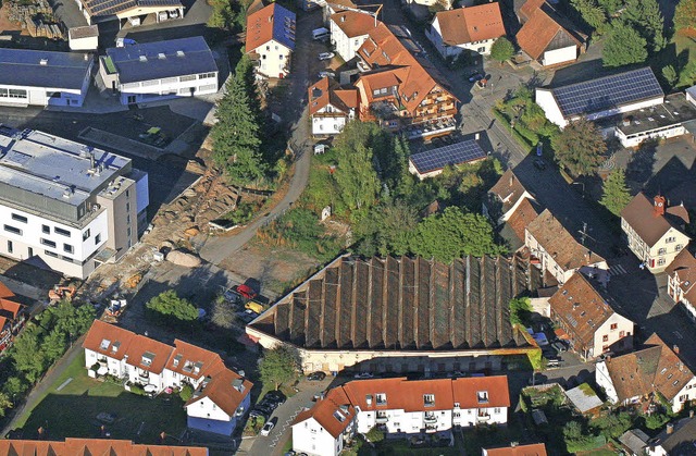 Im Blick: Der Bereich rund um die alte Weberei in Fahrnau.   | Foto: Erich Meyer