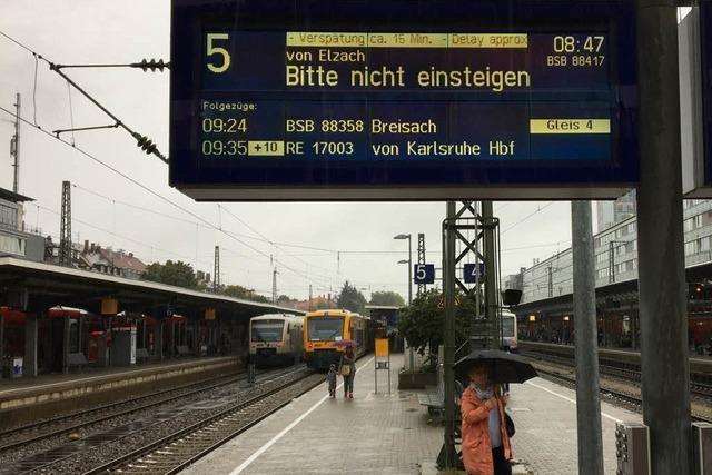 Rheintalstrecke bei Emmendingen ist wieder frei