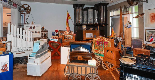 Viele Schtze des Waldkicher Orgel- un...s sind im Orgelbauersaal zu bewundern.  | Foto: Helmut Rothermel
