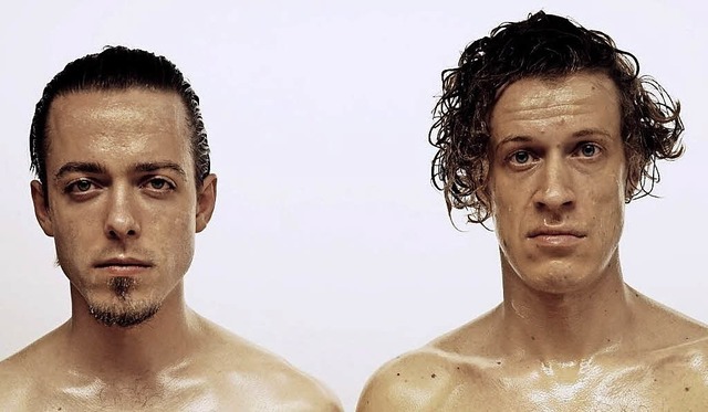 Luke (Lukas Derungs, links)  und Face (Johannes Fler)     | Foto: privat