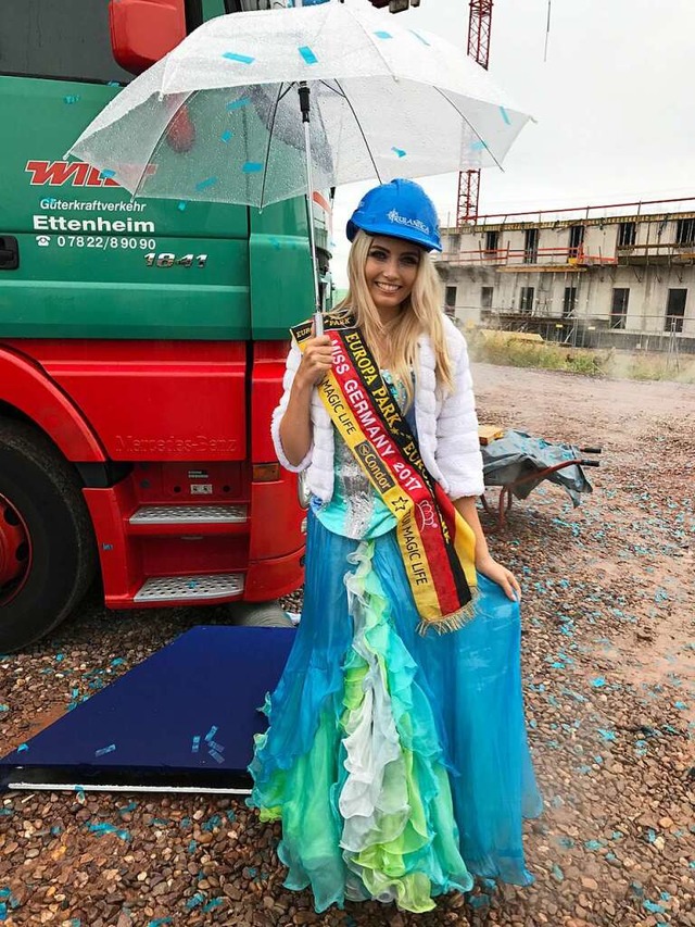 Miss Germany im authentischen Wasserwelt-Look  | Foto: Charlotte Janz