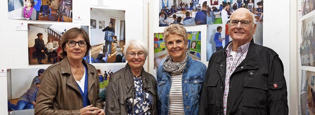 Freuen sich auf die Ausstellungserffn...Volker Lindemann und Ulrike Schrder.   | Foto: Fotos: Helmut Rothermel