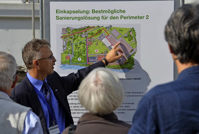 2014 erklrte der Projektleiter der Sa...r Perimeter 2 der Kesslergrube sieht.   | Foto: Peter Gerigk
