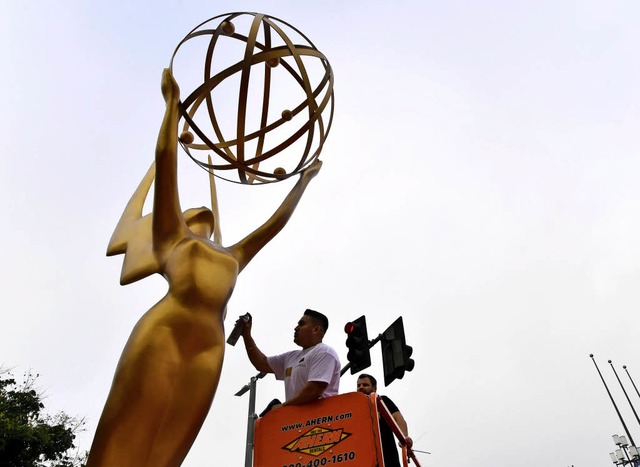 Begehrt: Emmy-Statue   | Foto: afp