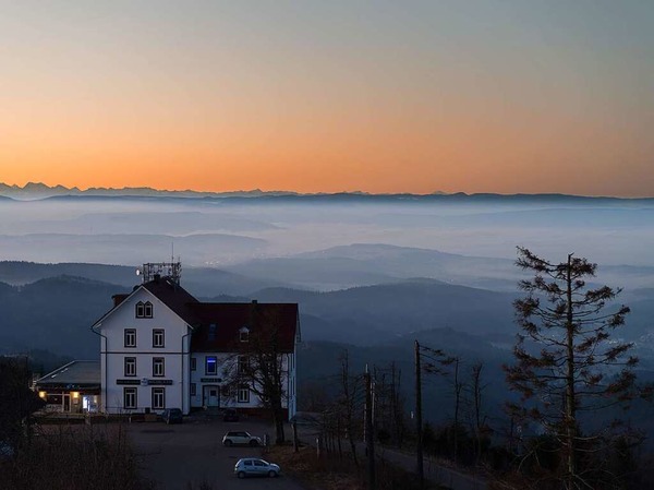 Alpenblick vom Blauen (Hochblauen)