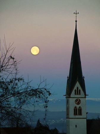 Wintervollmond ber Ebringen (Ebringen)