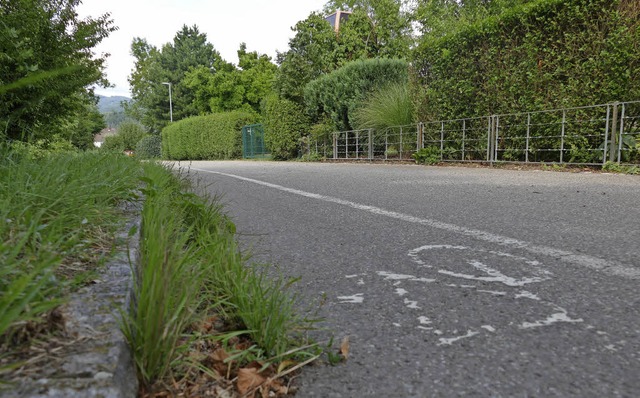 Zur vorfahrtsberechtigten Fahrradstra...ie Fhrstrae in Wallbach umgewidmet.   | Foto:  Hrvoje Miloslavic