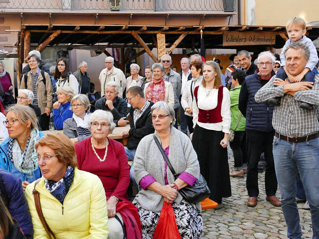 Drei Tage lang ist Staufens Altstadt wieder Schauplatz fr bestes Historientheater. Die Stadtgeschichten – Stages lassen frhere Zeiten lebendig werden. Gaukler, Schauspieler und Musikanten haben ebenso ihren Spa wie die Zuschauer.