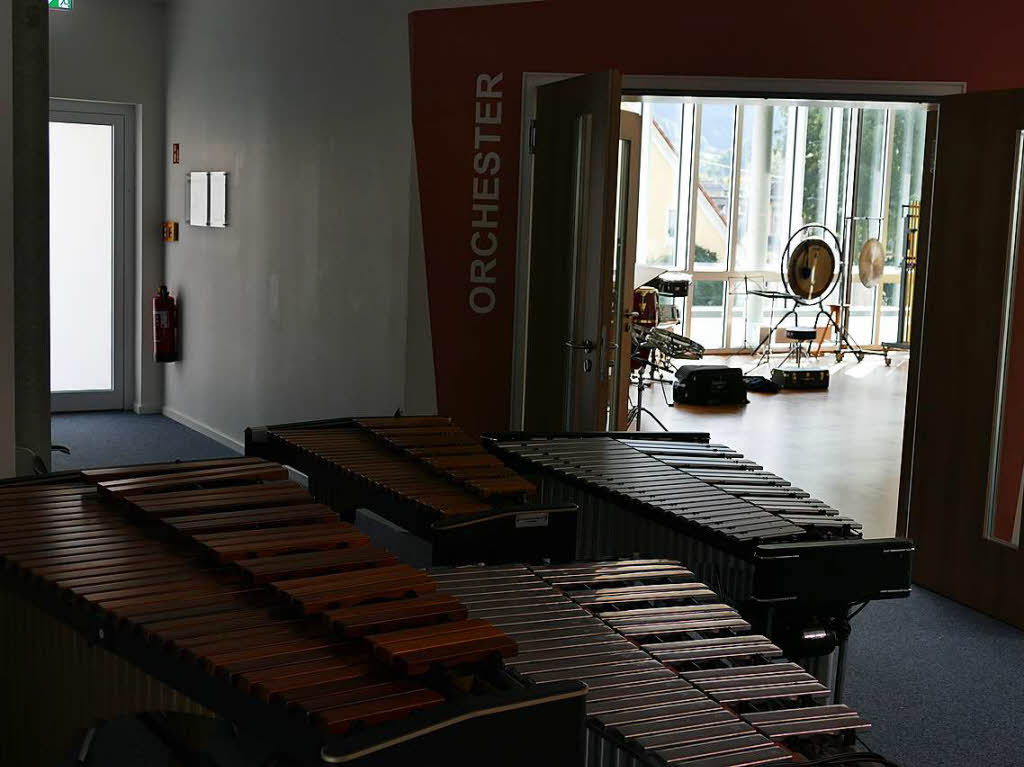 Die neue stdtische Musikschule von Waldkirch befindet sich im zweiten Obergeschoss