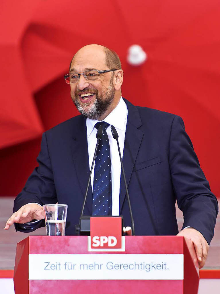 Wahlkampfauftritt von Martin Schulz