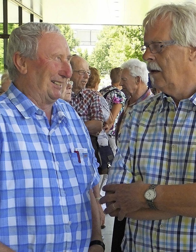 Mit dem Feuerwehrehrenzeichen des Krei...m  Besuch des Landtages in Stuttgart.   | Foto: Bruno Morath