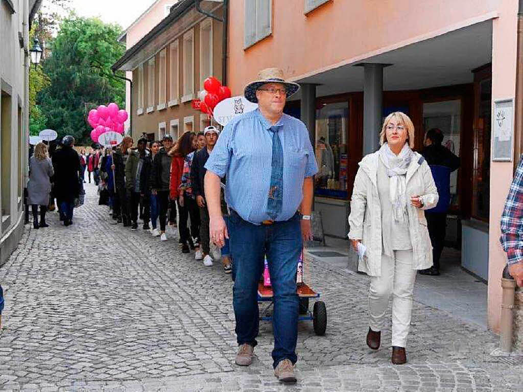 Bilder der ersten Bad Sckingen Shoppingnacht. Fotografien von Marion Rank