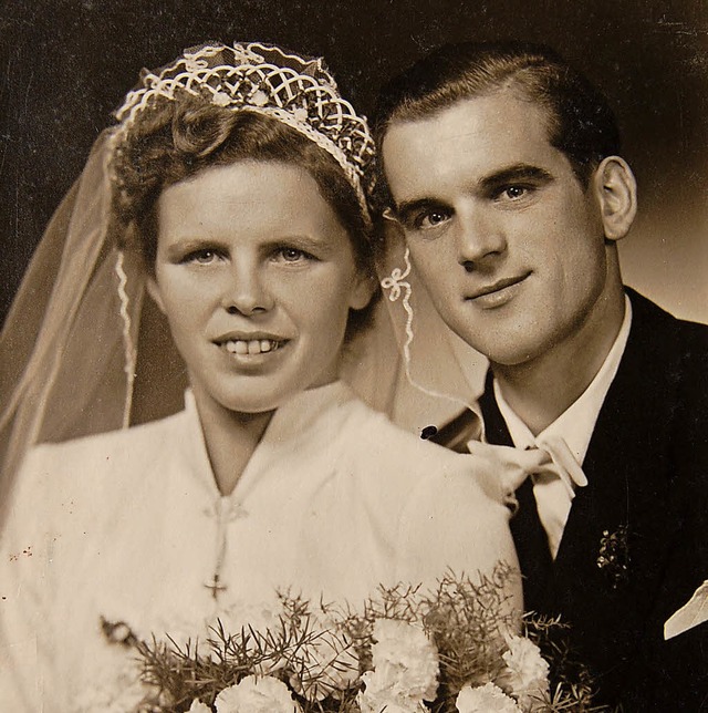 Hochzeitsfoto von 1952   | Foto: privat