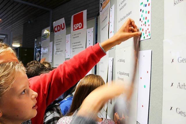 CDU und Grüne siegen bei der U18-Wahl im Dreisamtal