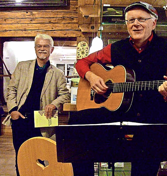 Das Duo Markus Manfred  Jung (links) und Uli Fhre   | Foto: Helle Trede