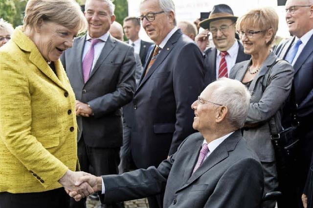 CDU feiert Schuble mit einem Festakt